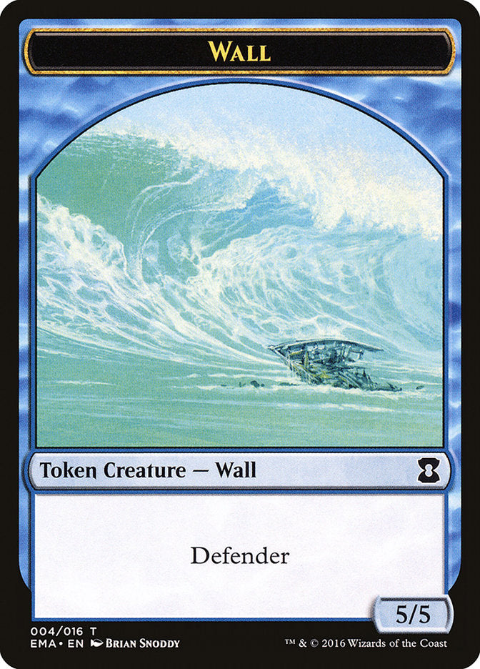 Wall Token [Eternal Masters Tokens] | North Valley Games