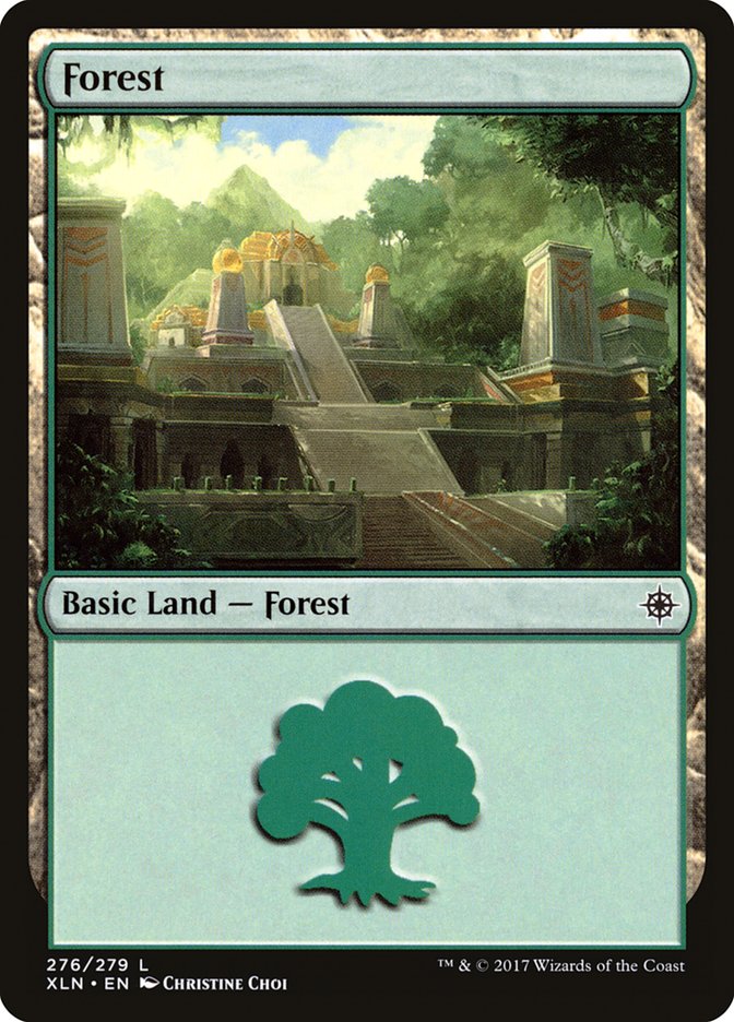 Forest (276) [Ixalan] | North Valley Games