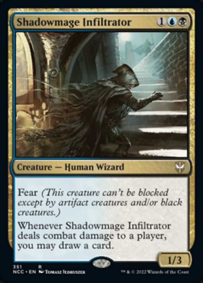 Shadowmage Infiltrator [Streets of New Capenna Commander] | North Valley Games