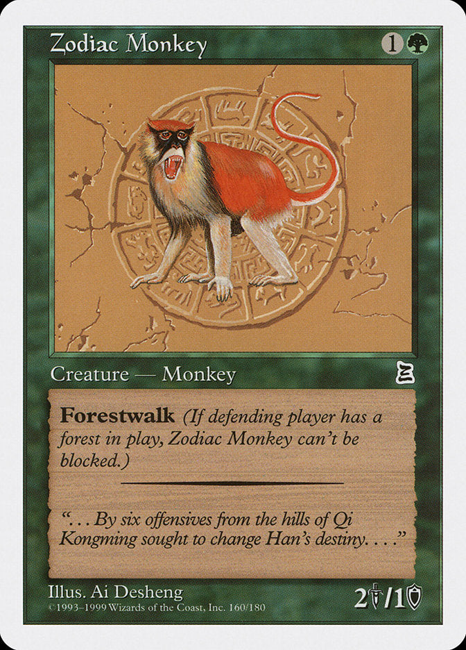 Zodiac Monkey [Portal Three Kingdoms] | North Valley Games