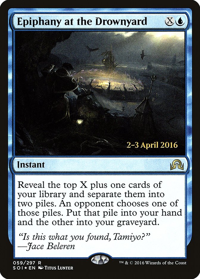 Epiphany at the Drownyard [Shadows over Innistrad Prerelease Promos] | North Valley Games