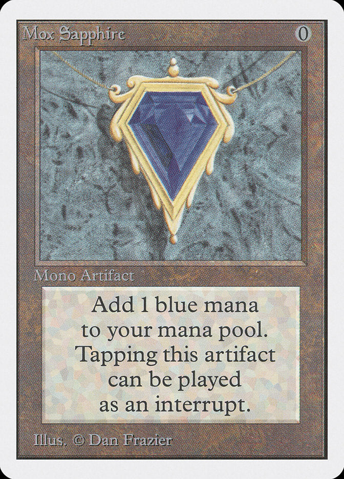 Mox Sapphire [Unlimited Edition] | North Valley Games