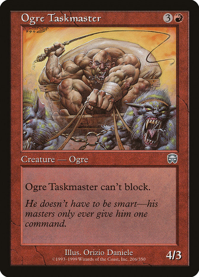 Ogre Taskmaster [Mercadian Masques] | North Valley Games