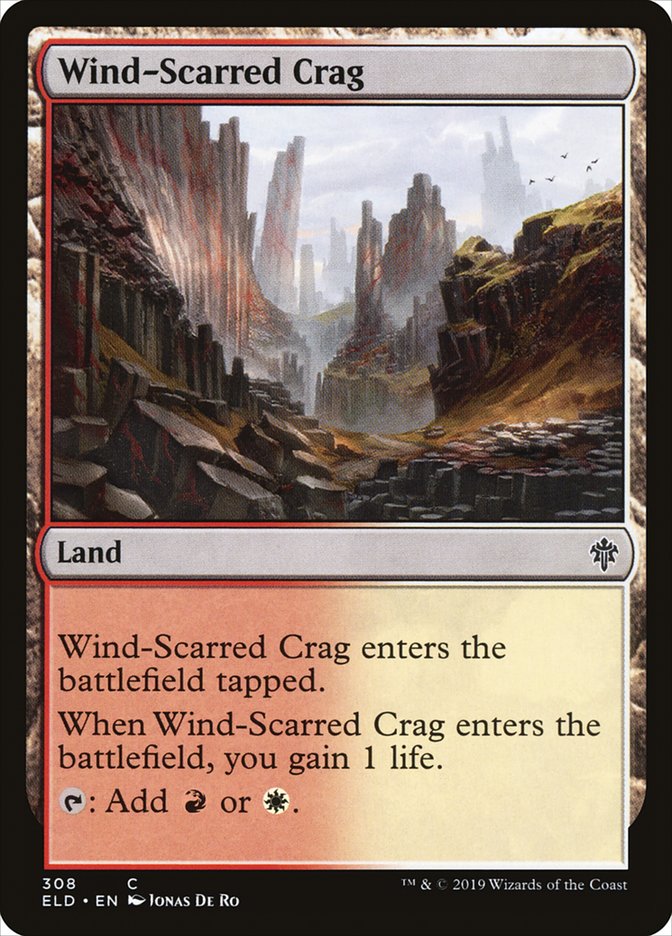 Wind-Scarred Crag [Throne of Eldraine] | North Valley Games