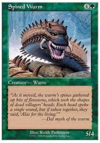 Spined Wurm [Starter 2000] | North Valley Games