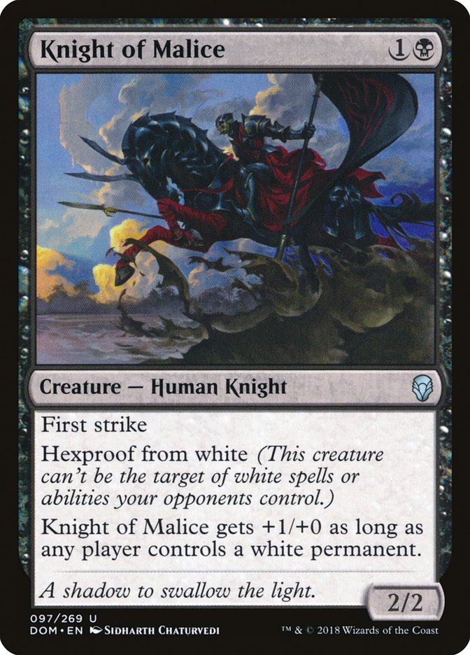 Knight of Malice [Dominaria] | North Valley Games