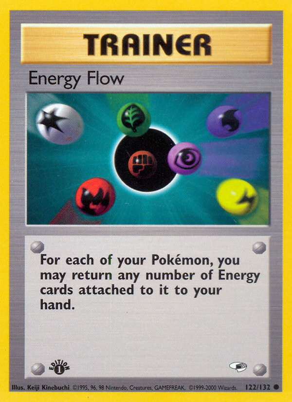 Energy Flow (122/132) [Gym Heroes 1st Edition] | North Valley Games