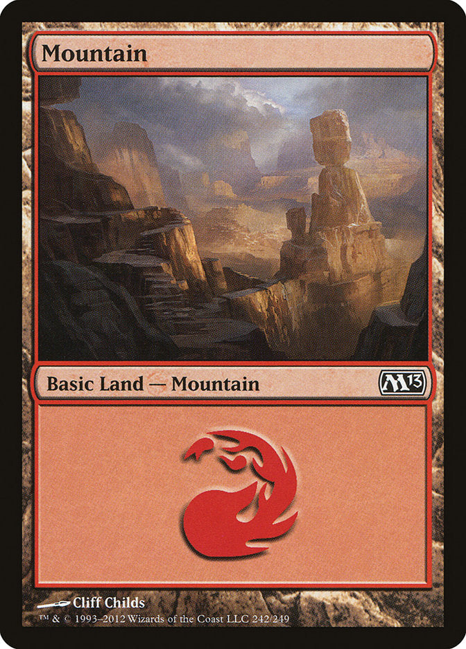 Mountain (242) [Magic 2013] | North Valley Games