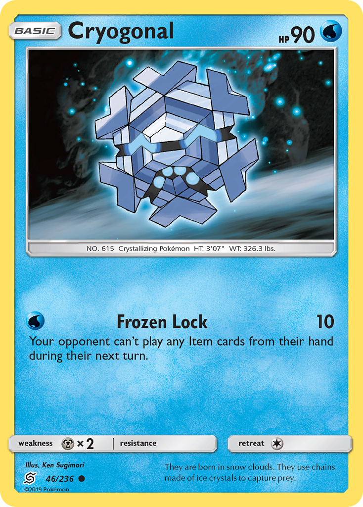 Cryogonal (46/236) [Sun & Moon: Unified Minds] | North Valley Games