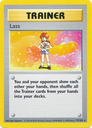 Lass (75/102) [Base Set Shadowless Unlimited] | North Valley Games
