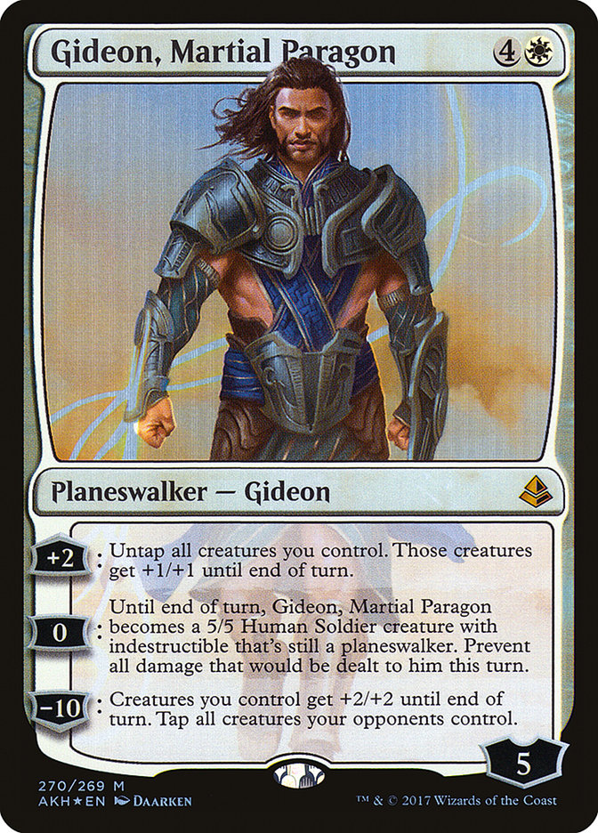 Gideon, Martial Paragon [Amonkhet] | North Valley Games