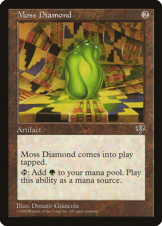 Moss Diamond [Mirage] | North Valley Games