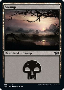 Swamp (105) [Jumpstart 2022] | North Valley Games