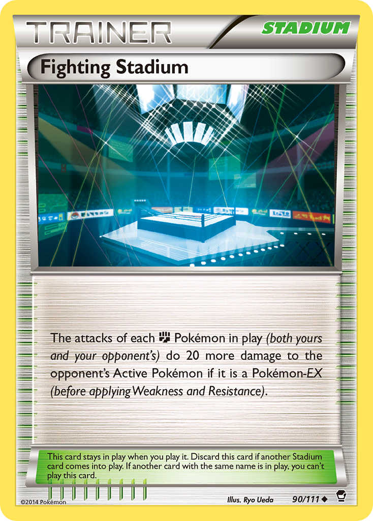 Fighting Stadium (90/111) [XY: Furious Fists] | North Valley Games