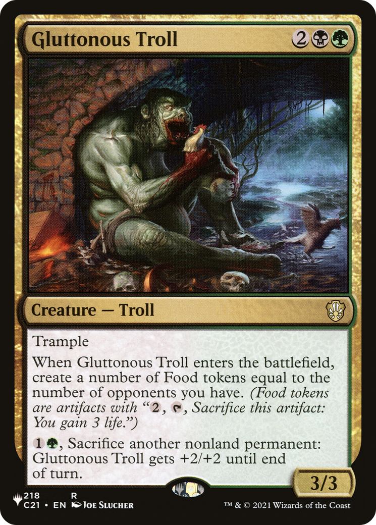 Gluttonous Troll [The List] | North Valley Games