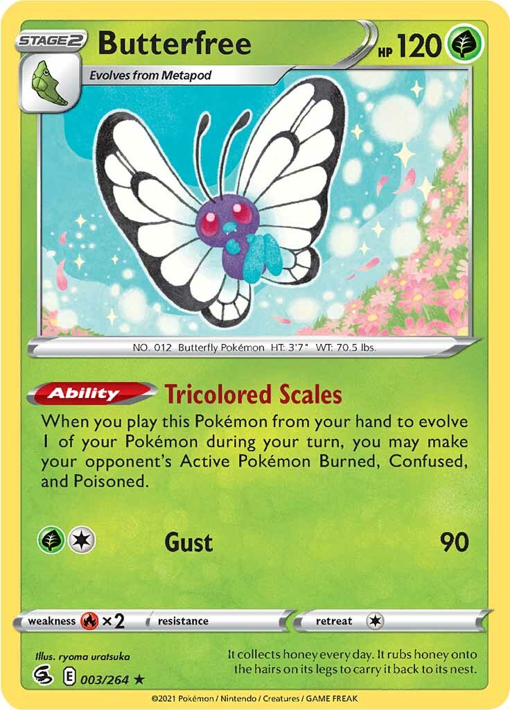 Butterfree (003/264) [Sword & Shield: Fusion Strike] | North Valley Games