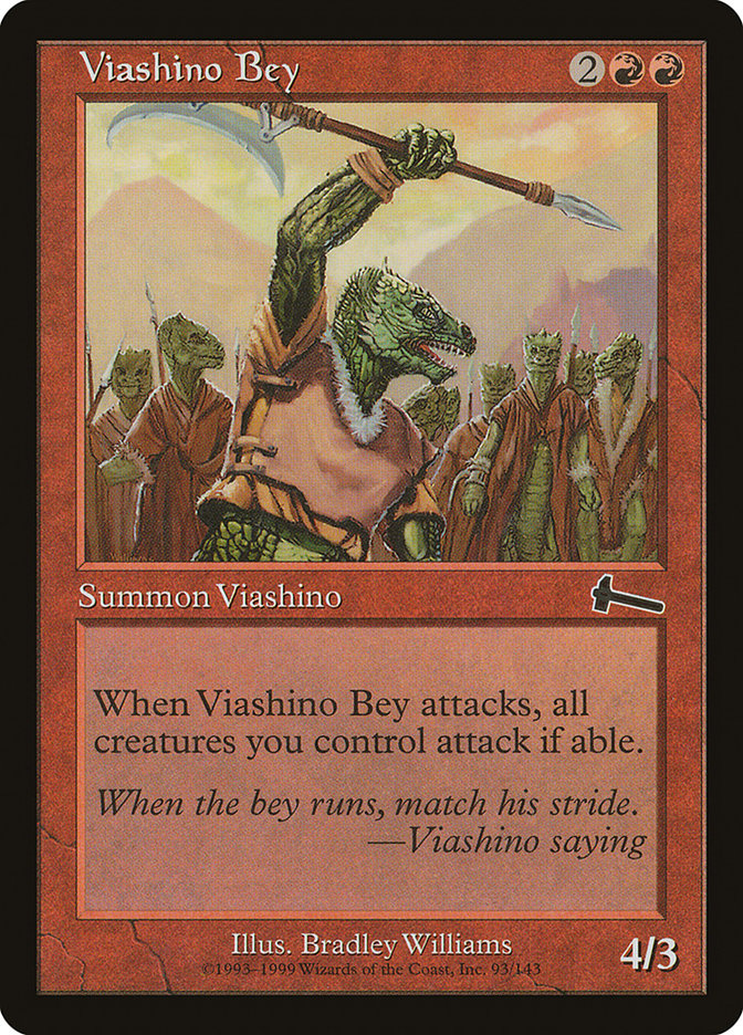 Viashino Bey [Urza's Legacy] | North Valley Games