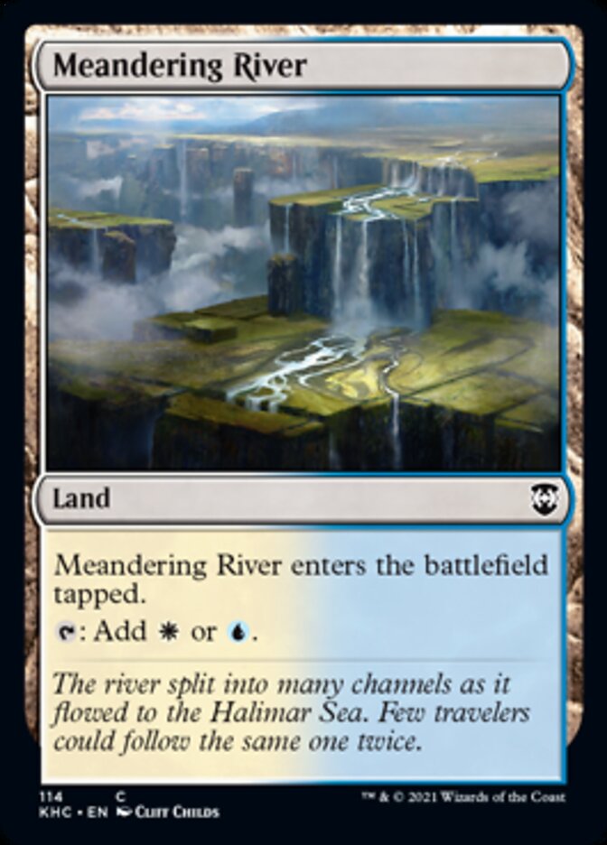 Meandering River [Kaldheim Commander] | North Valley Games