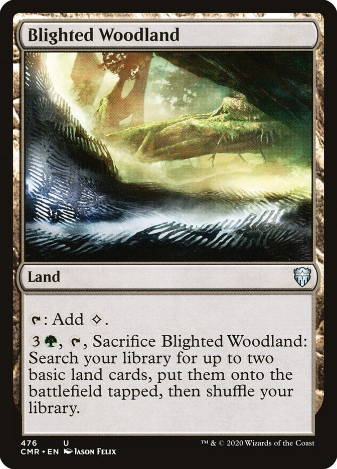Blighted Woodland [Commander Legends] | North Valley Games