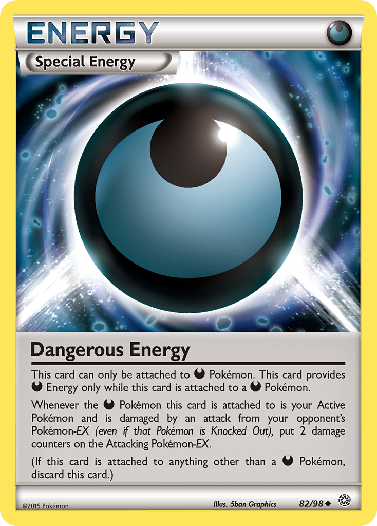 Dangerous Energy (82/98) [XY: Ancient Origins] | North Valley Games