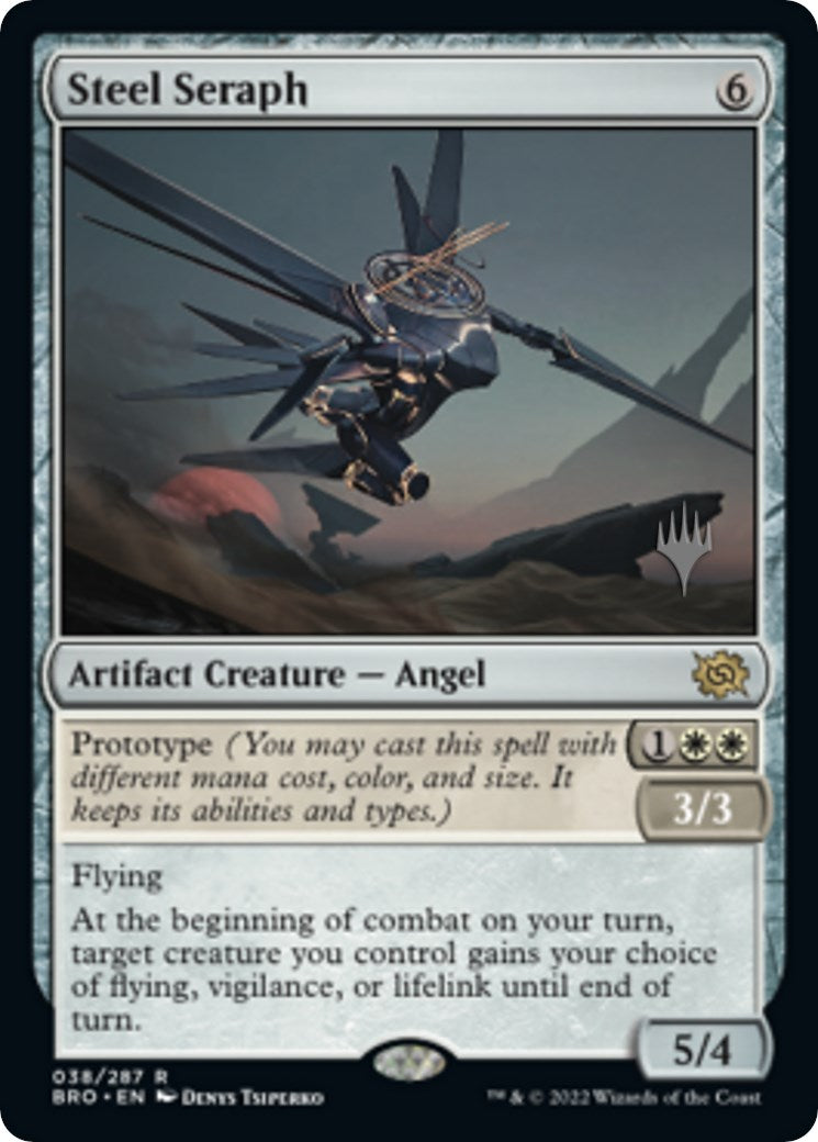 Steel Seraph (Promo Pack) [The Brothers' War Promos] | North Valley Games