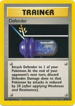 Defender (80/102) [Base Set Unlimited] | North Valley Games