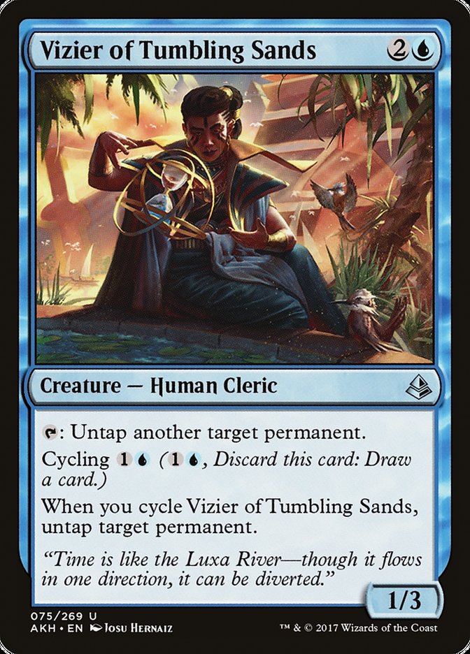Vizier of Tumbling Sands [Amonkhet] | North Valley Games