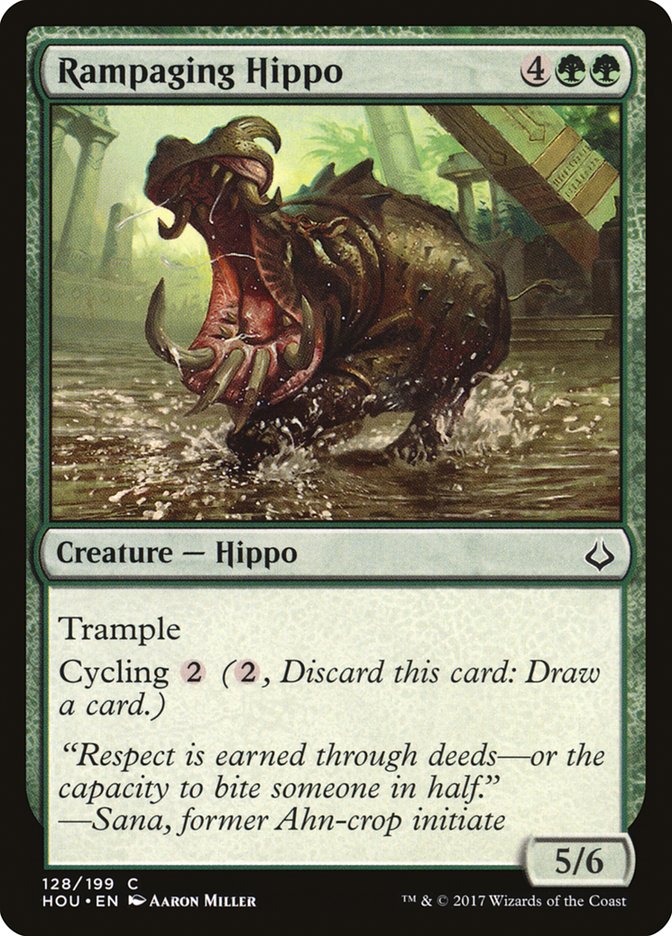 Rampaging Hippo [Hour of Devastation] | North Valley Games