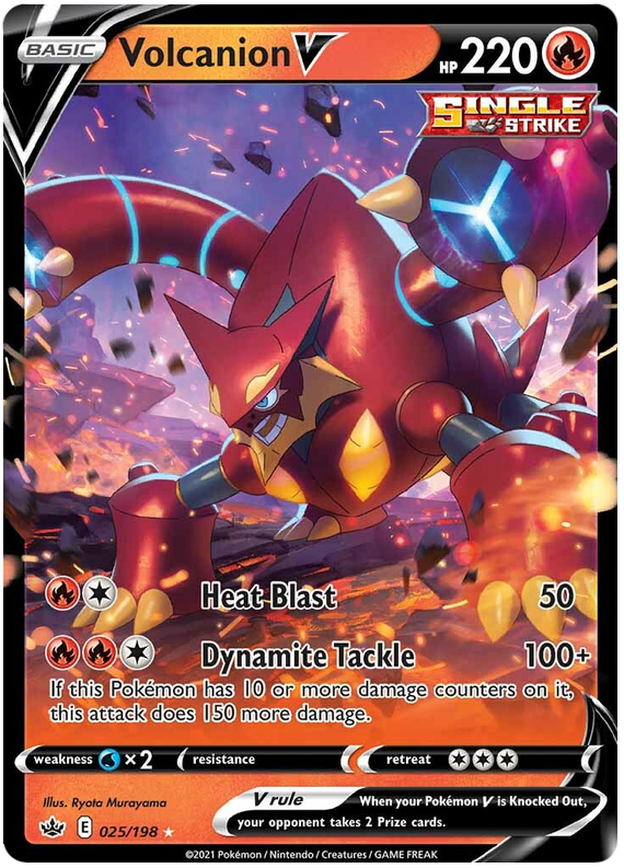 Volcanion V (025/198) [Sword & Shield: Chilling Reign] | North Valley Games