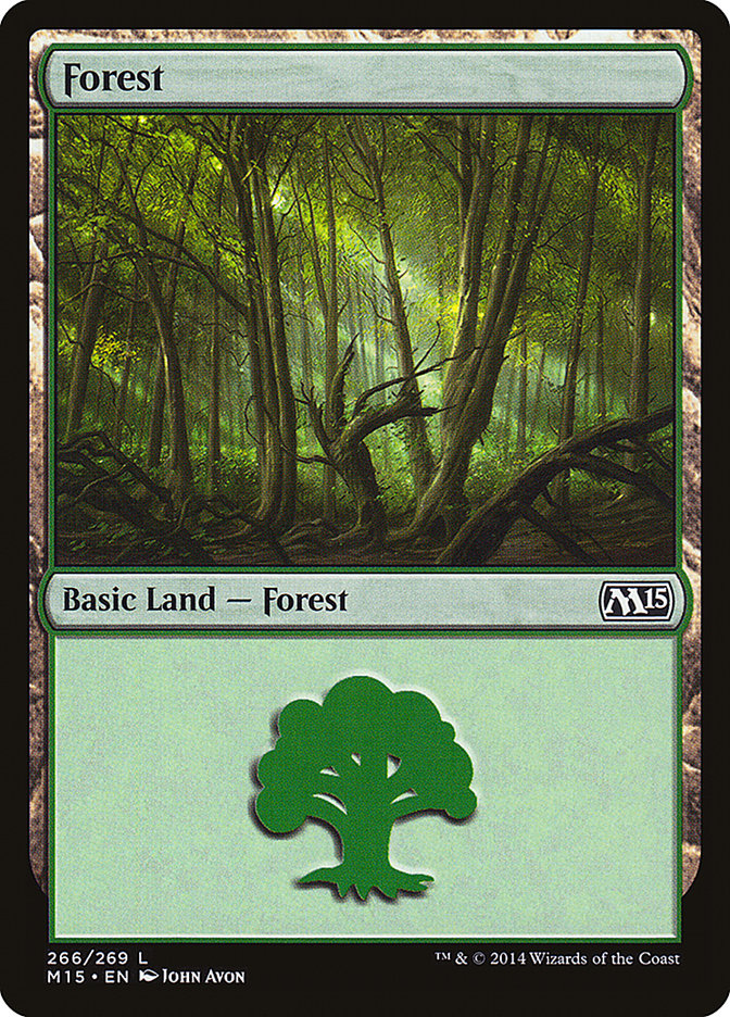 Forest (266) [Magic 2015] | North Valley Games