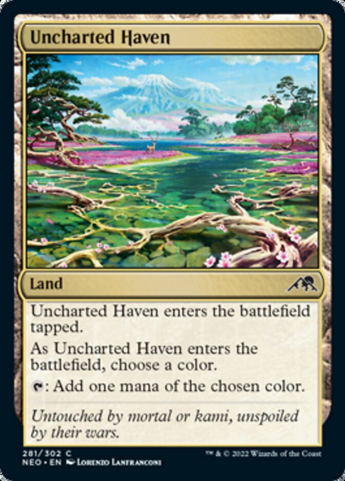 Uncharted Haven [Kamigawa: Neon Dynasty] | North Valley Games