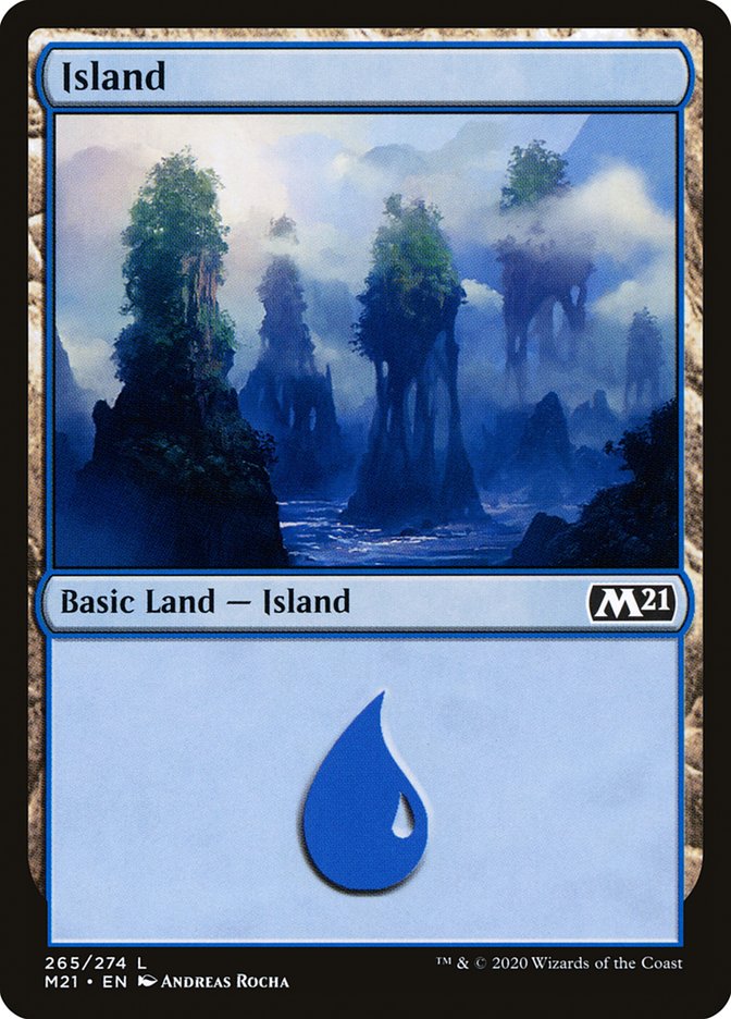 Island (265) [Core Set 2021] | North Valley Games