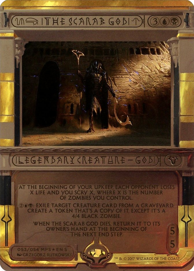 The Scarab God (Invocation) [Amonkhet Invocations] | North Valley Games