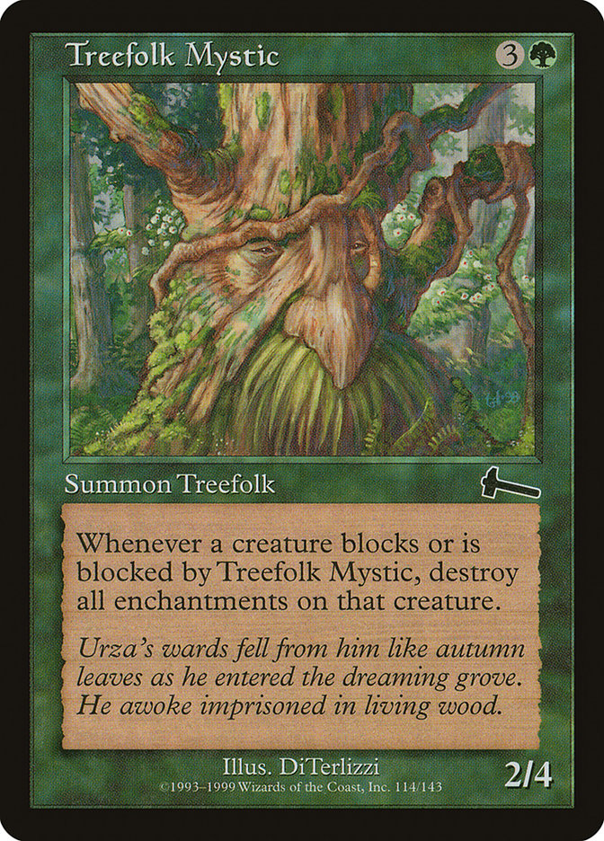 Treefolk Mystic [Urza's Legacy] | North Valley Games