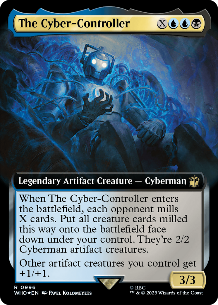 The Cyber-Controller (Extended Art) (Surge Foil) [Doctor Who] | North Valley Games