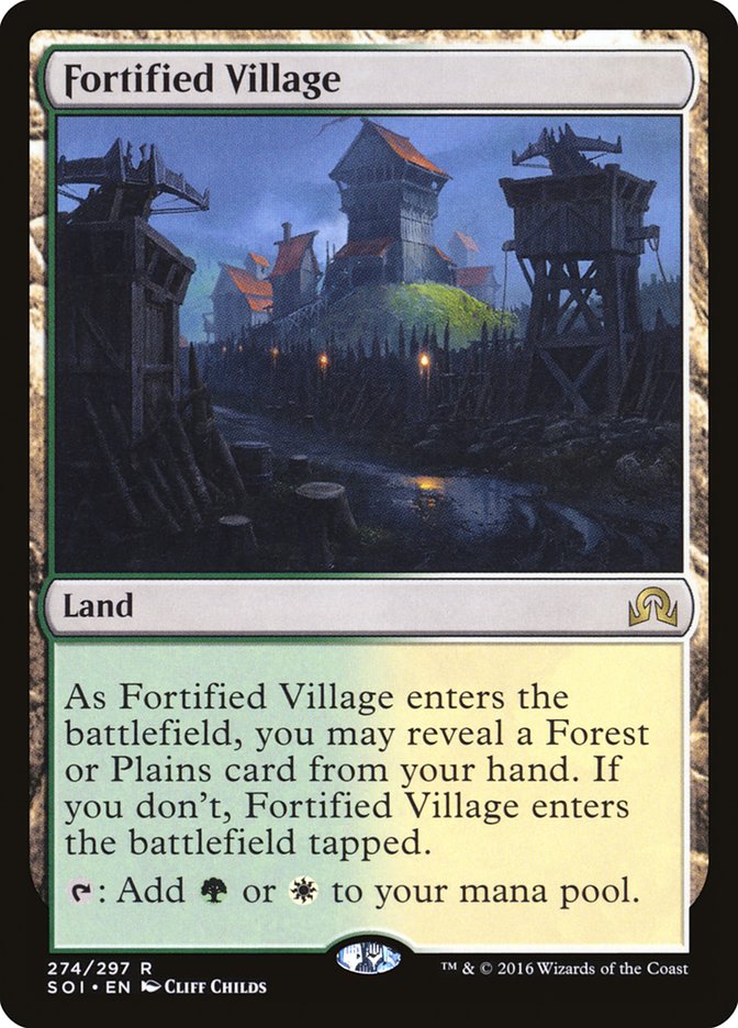 Fortified Village [Shadows over Innistrad] | North Valley Games