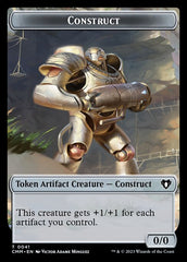 Servo // Construct (0041) Double-Sided Token [Commander Masters Tokens] | North Valley Games