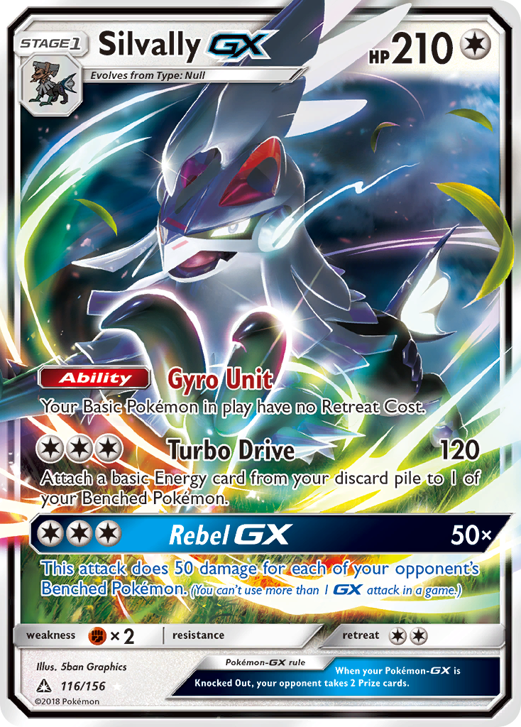 Silvally GX (116/156) [Sun & Moon: Ultra Prism] | North Valley Games