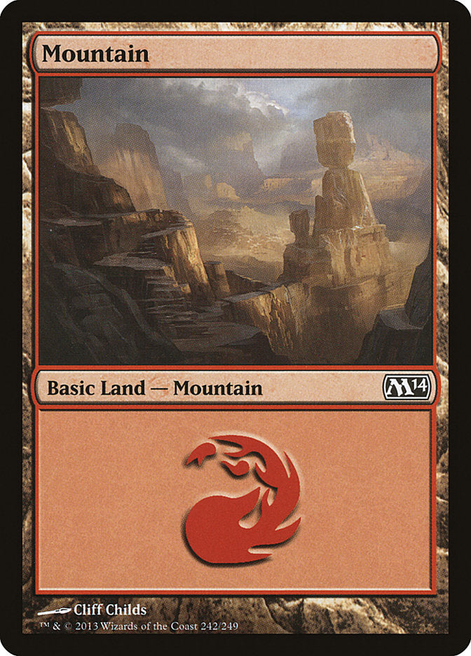 Mountain (242) [Magic 2014] | North Valley Games