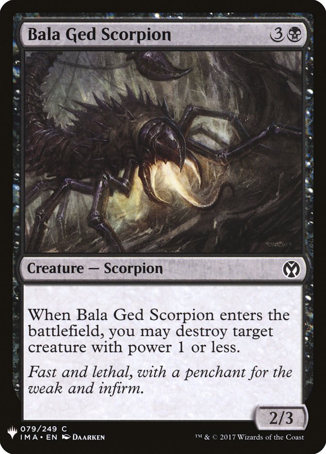 Bala Ged Scorpion [Mystery Booster] | North Valley Games