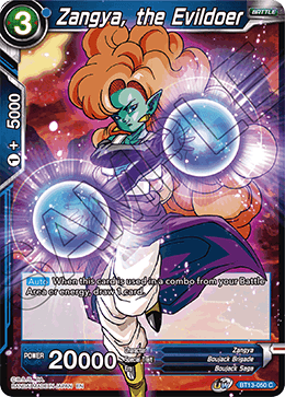 Zangya, the Evildoer (Common) (BT13-050) [Supreme Rivalry] | North Valley Games