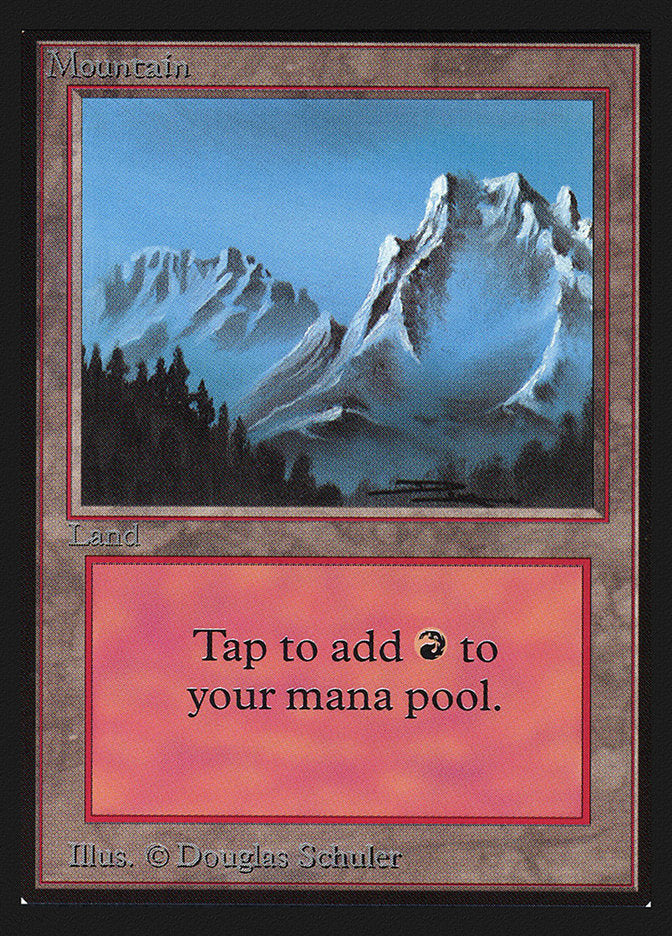 Mountain (Snow Top / Highest Point on Right) [Collectors' Edition] | North Valley Games