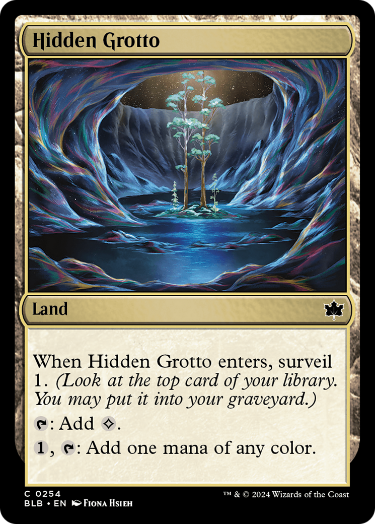 Hidden Grotto [Bloomburrow] | North Valley Games