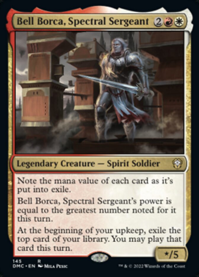 Bell Borca, Spectral Sergeant [Dominaria United Commander] | North Valley Games