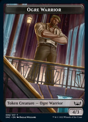 Ogre Warrior // Citizen Double-Sided Token [Streets of New Capenna Tokens] | North Valley Games