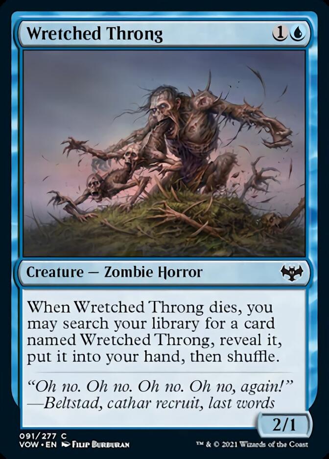 Wretched Throng [Innistrad: Crimson Vow] | North Valley Games