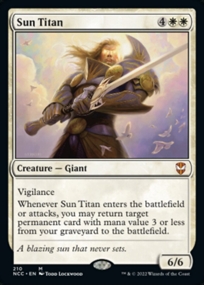 Sun Titan [Streets of New Capenna Commander] | North Valley Games