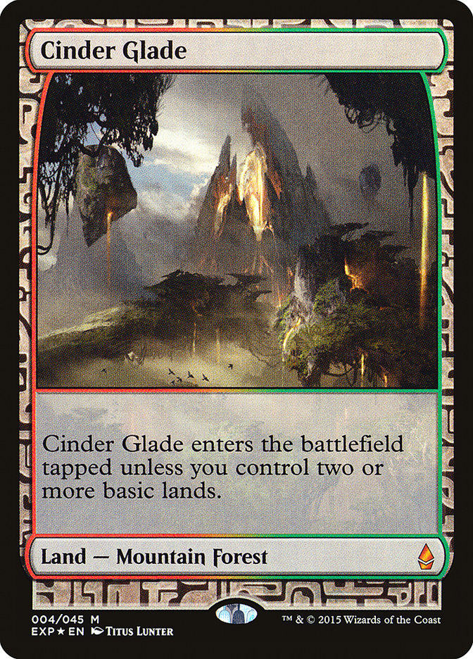 Cinder Glade [Zendikar Expeditions] | North Valley Games