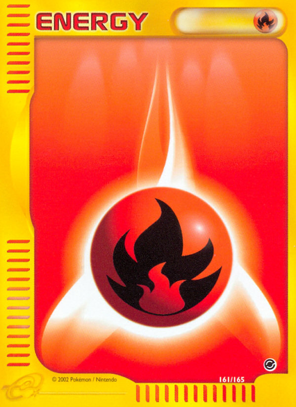 Fire Energy (161/165) [Expedition: Base Set] | North Valley Games