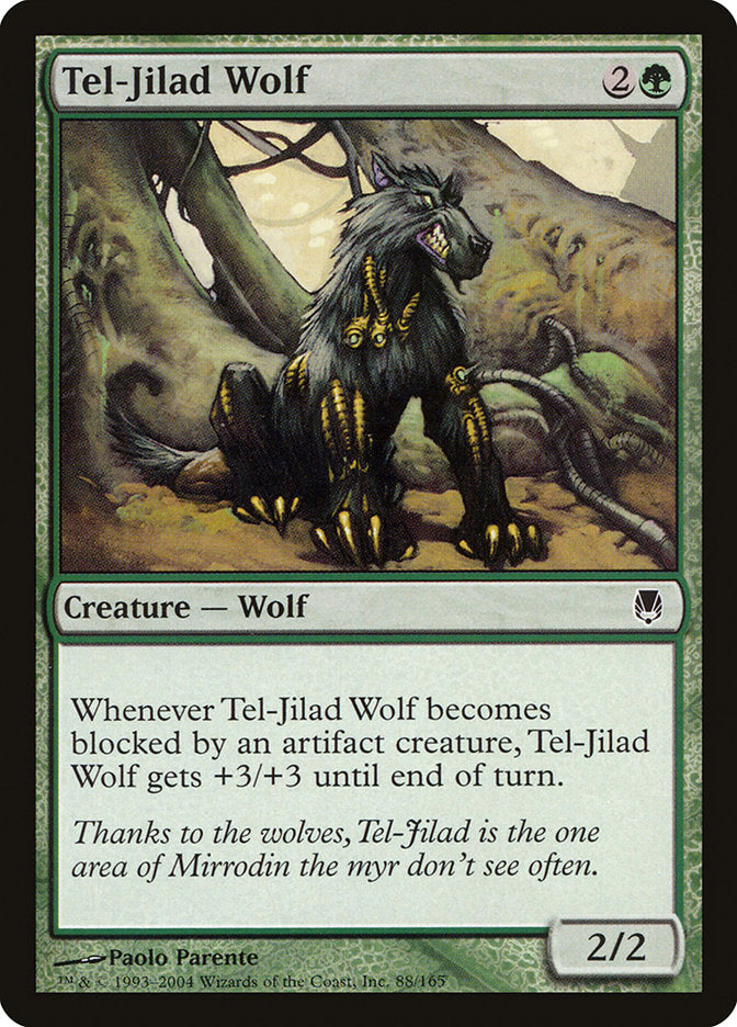 Tel-Jilad Wolf [Darksteel] | North Valley Games